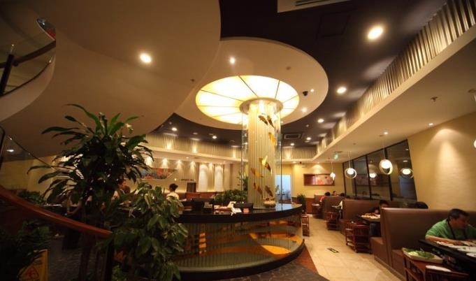 新辣道鱼火锅加盟店内景 新辣道鱼火锅加盟店内景