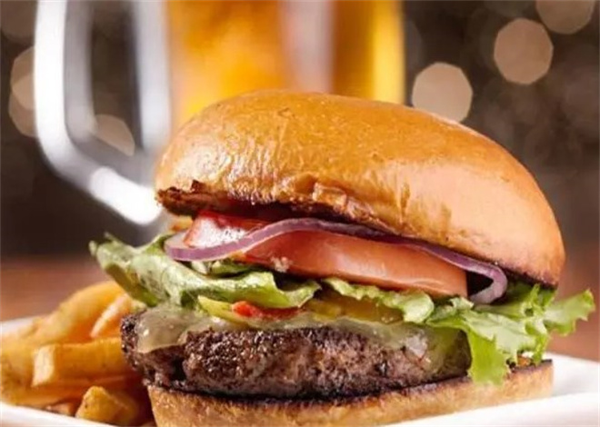 乐美斯炸鸡汉堡