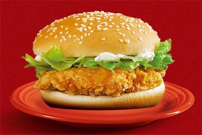 麦欢炸鸡汉堡
