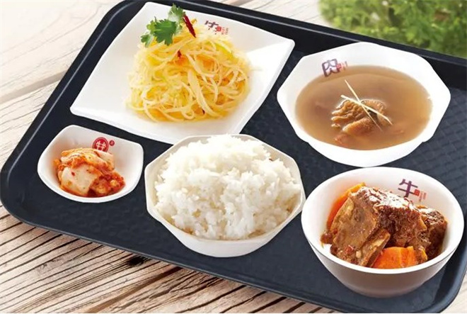 牛肉传中式快餐