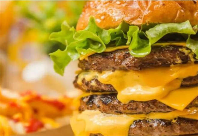 吮芝味中国汉堡