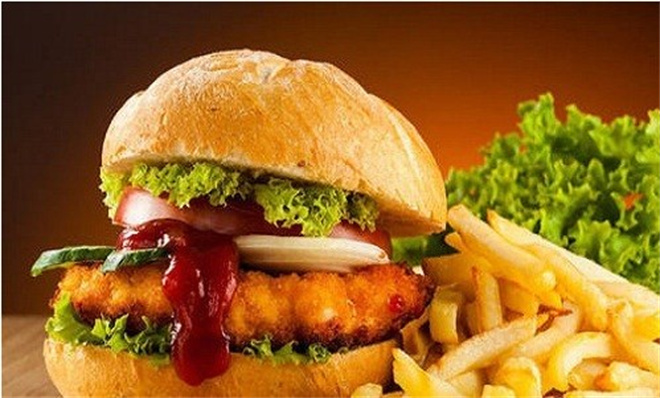 酷乐比炸鸡汉堡