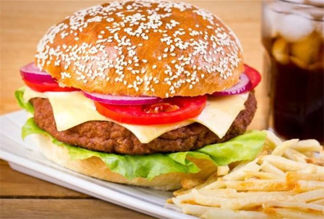 吮芝味中国汉堡