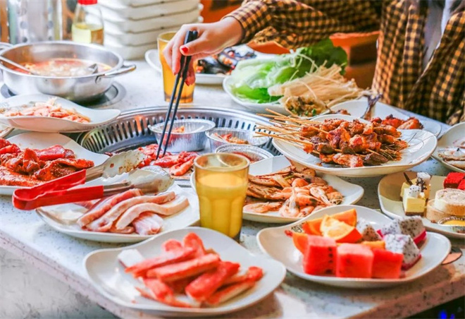 山海盟海鲜烤肉自助餐