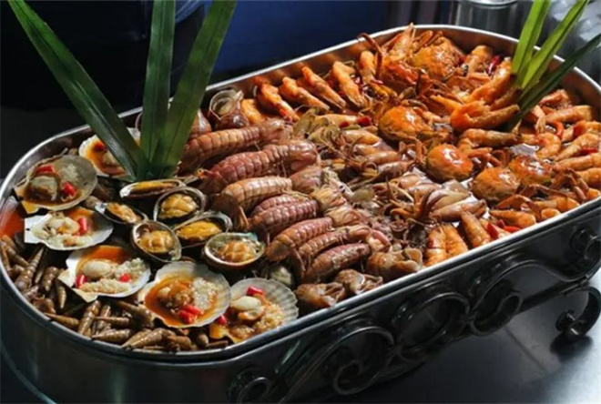 山海盟海鲜烤肉自助餐