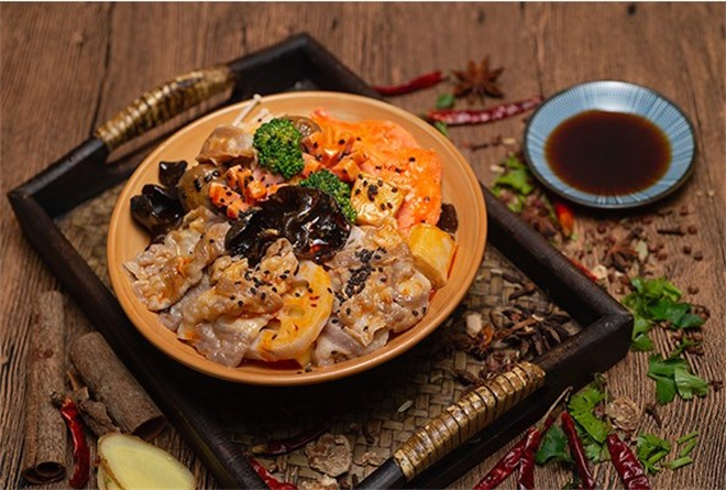 壹半壹拌干拌冒菜