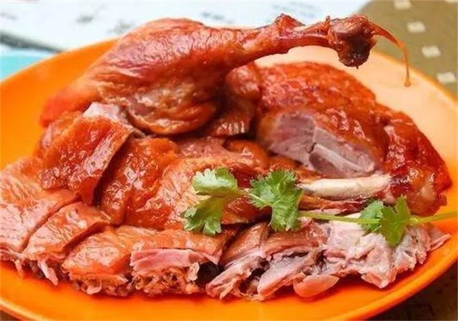 京脆香脆片烤鸭