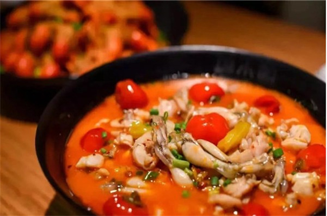 锦小馆泡椒牛蛙