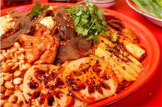 蜀壹桶干拌冒菜