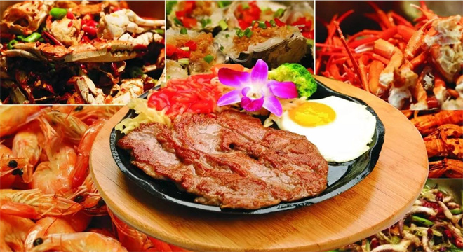 奥拉家海鲜牛排自助加盟