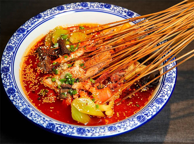 九良乐山油炸串串