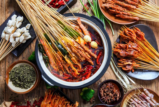 九良乐山油炸串串