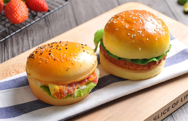 享多味炸鸡汉堡