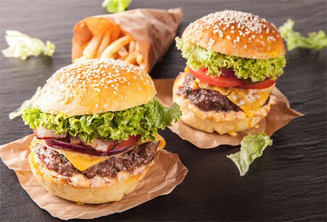 享多味炸鸡汉堡