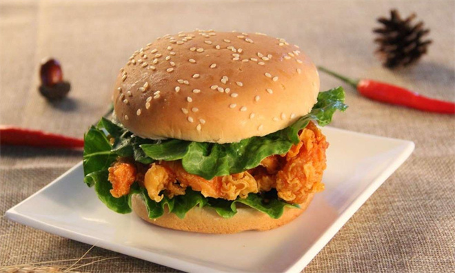 堡乐坊炸鸡汉堡