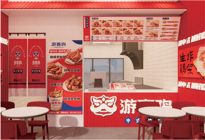 游喜鸡中式炸鸡