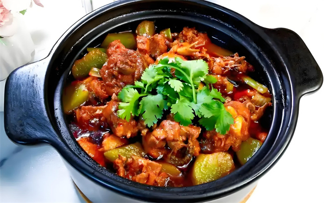 口齿留香鸡公煲