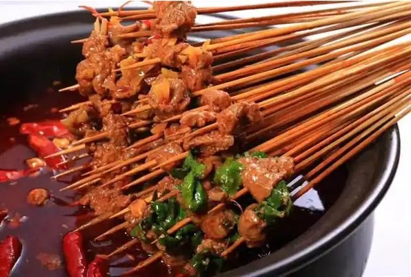 欧阳小姐在成都串串香