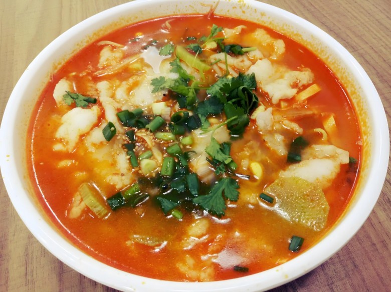 食缘素酸菜鱼米饭