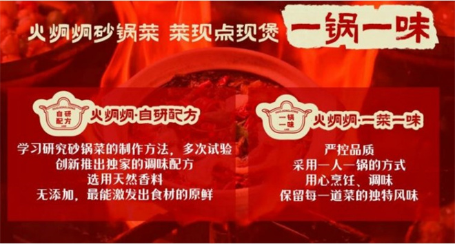 火炯炯传统砂锅菜加盟