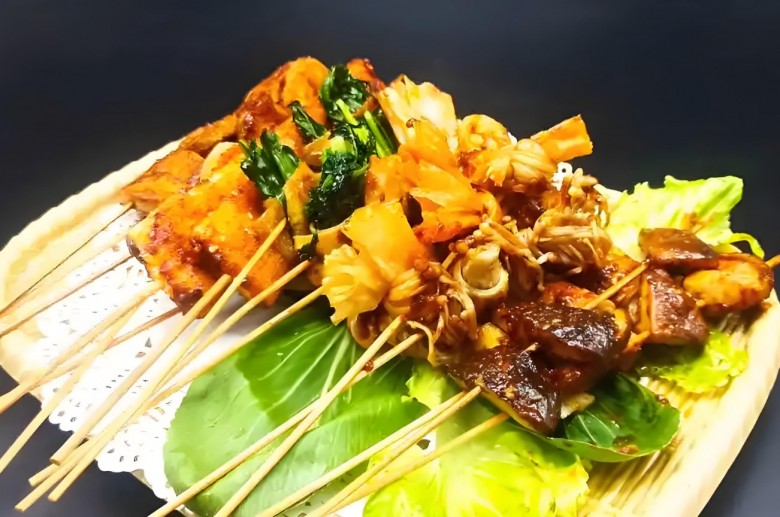 乐食光油炸串串