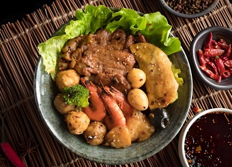 冒大碗鲜货冒菜