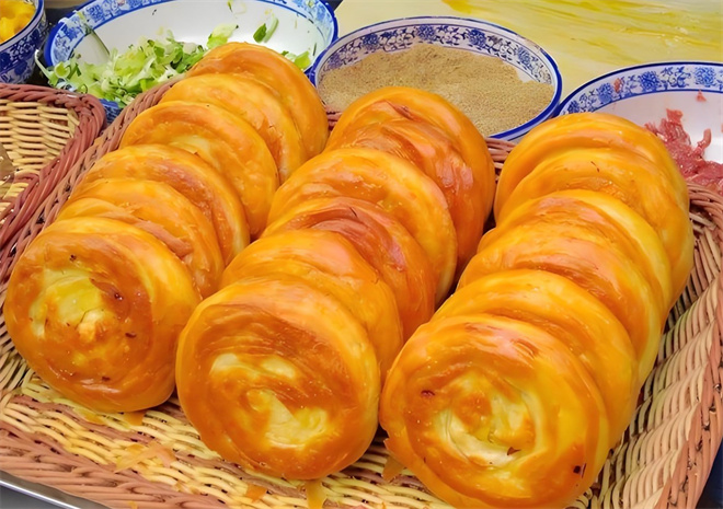 宫廷香酥牛肉饼