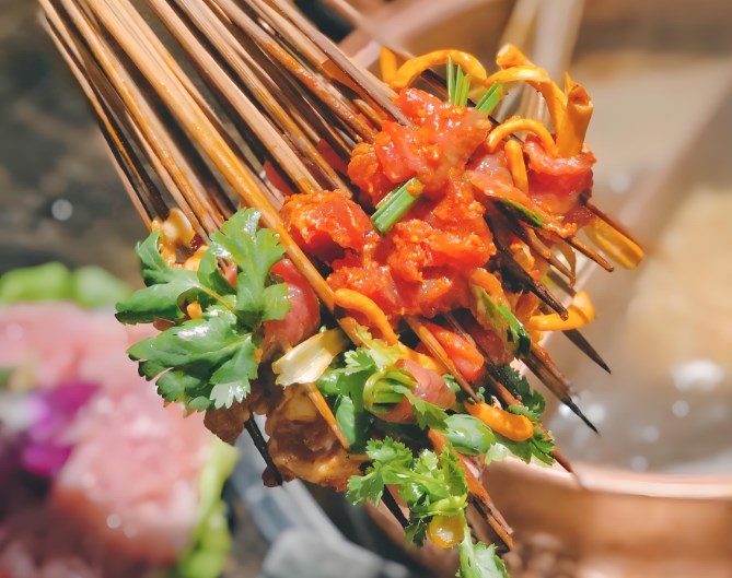 郑签万富得牛油串串