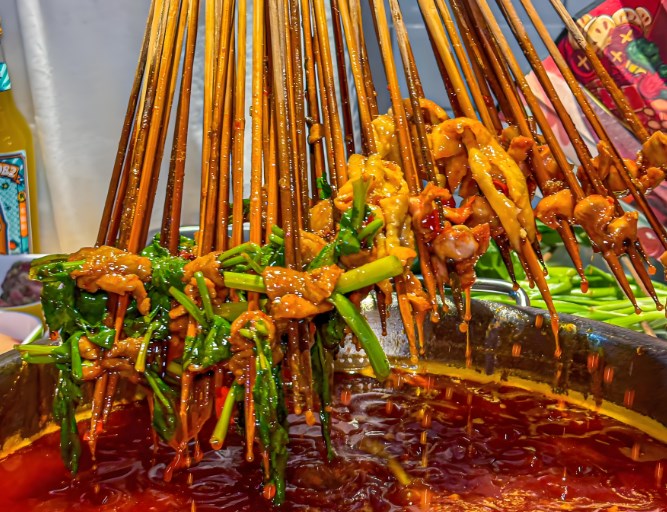 李试试油卤串串