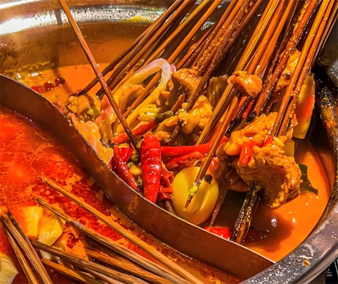 摆家常小郡肝串串香 摆家常小郡肝串串香