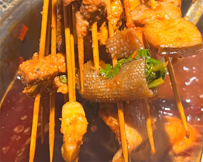 摆家常小郡肝串串香 摆家常小郡肝串串香