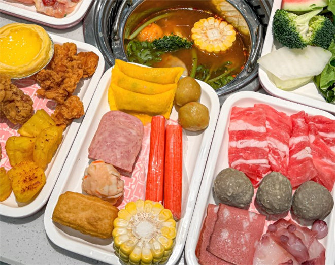 福上锅自助旋转小火锅