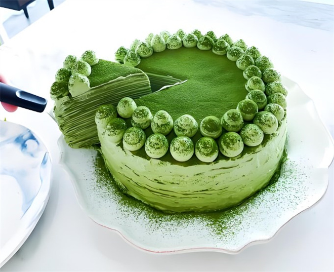 抹茶千层蛋糕