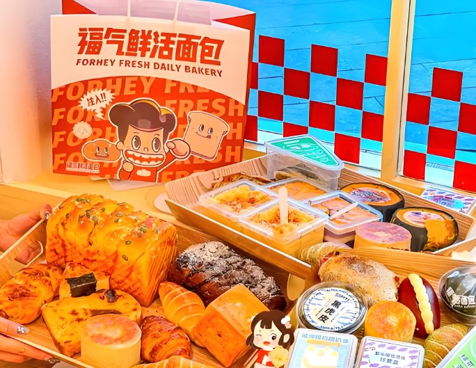 福氣鮮活面包店加盟