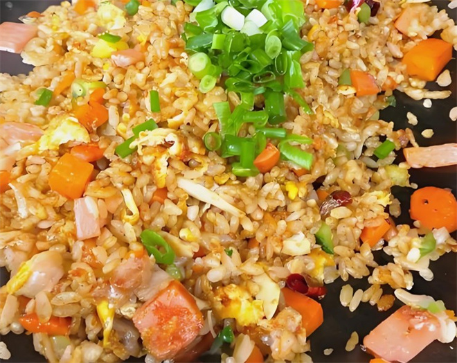 龙门铁板海鲜炒饭