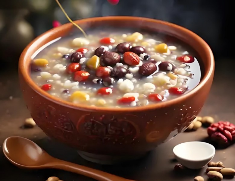 皇城边鲜肉包八宝粥