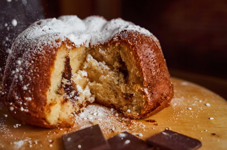 借山而作面包蛋糕