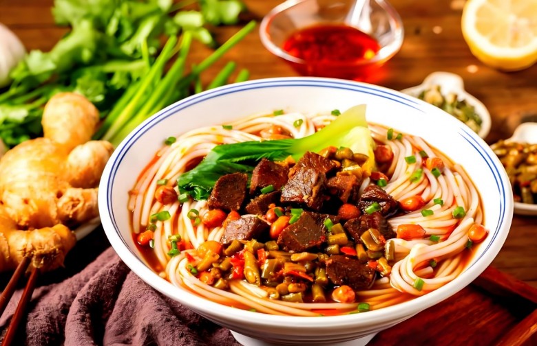 牛一菲贵州牛肉粉