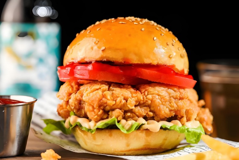 比盛坊炸雞漢堡