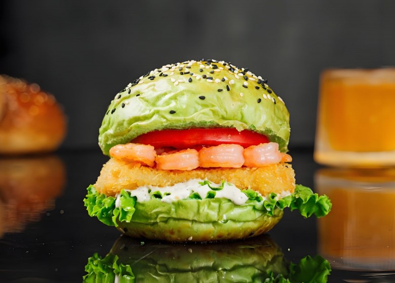 锦喜来手作牛肉汉堡