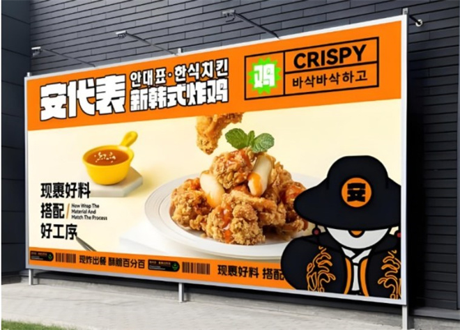 安代表新韩式炸鸡加盟
