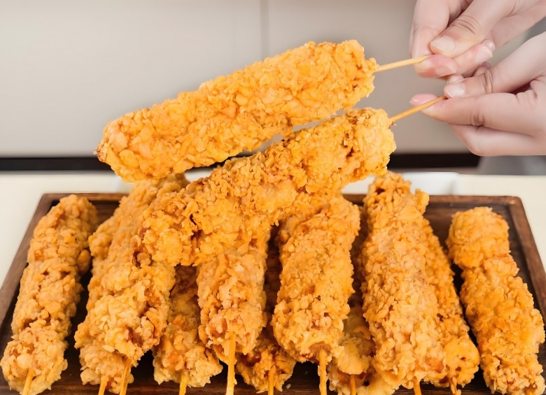 签小川棒棒鸡串串