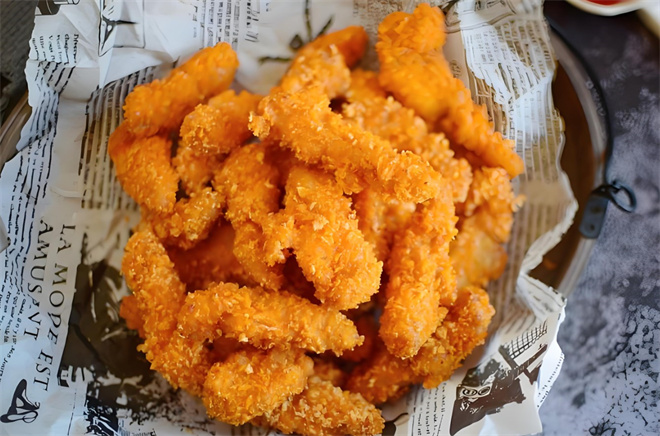 鲜香恋黄金脆炸鸡柳