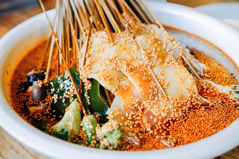 小椒犟红油串串