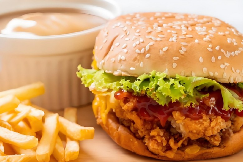 香尔麦汉堡炸鸡