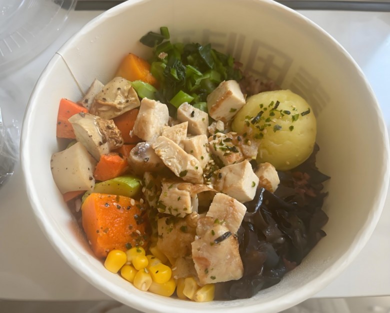 麦田归来轻食拌饭