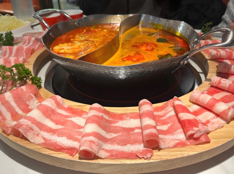 秦牧牛中国秦川牛肉火锅