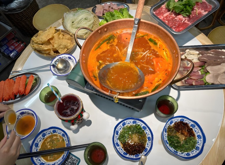 旺福贵州酸汤牛肉火锅