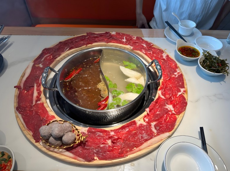 火小鲜渣渣牛肉火锅
