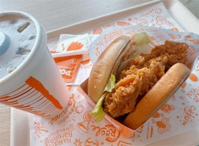 貓力士炸雞漢堡